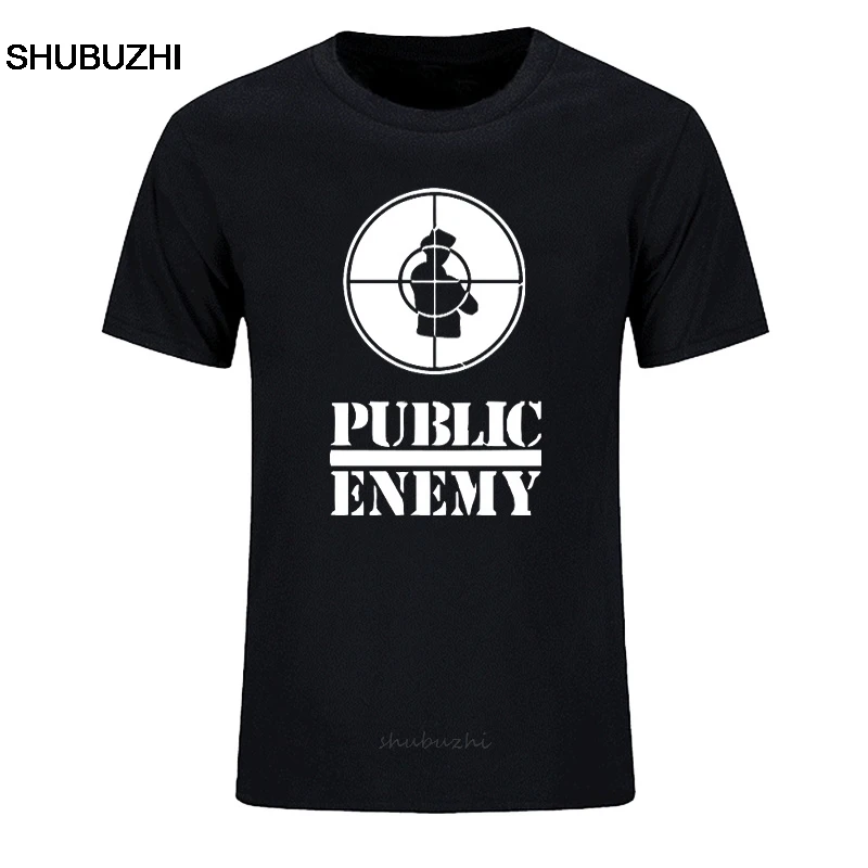 Summer Style Team Public Enemy T Shirt Graphic Printed Cotton T-shirt Plus Size XS - XXXL Novel music Short Sleeve Tees