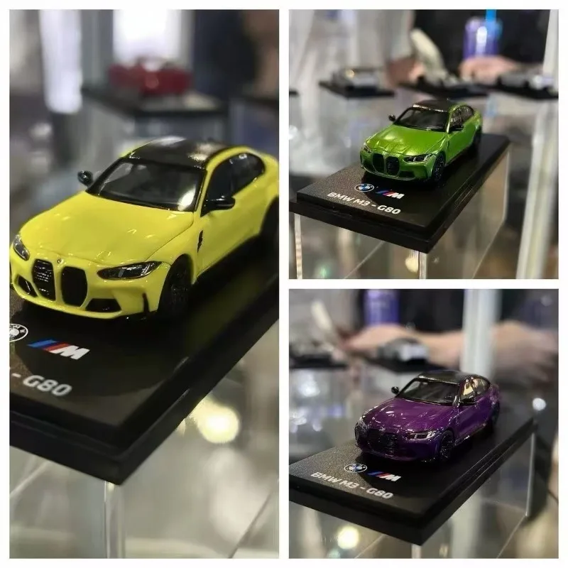 Almost Real 1/64 M3 Sedan G80  Alloy Die Casting Car Model Collection Model Boy Gift Christmas Gift Boy Toy