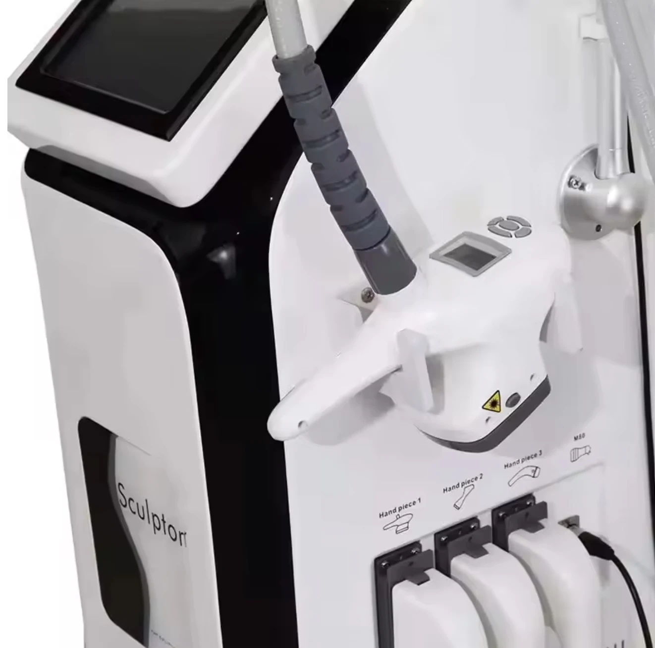 Vacuum Roller RF Skin Tightening Wrinkle Removal Cellulite Massager Body Slimming Machine with Handles