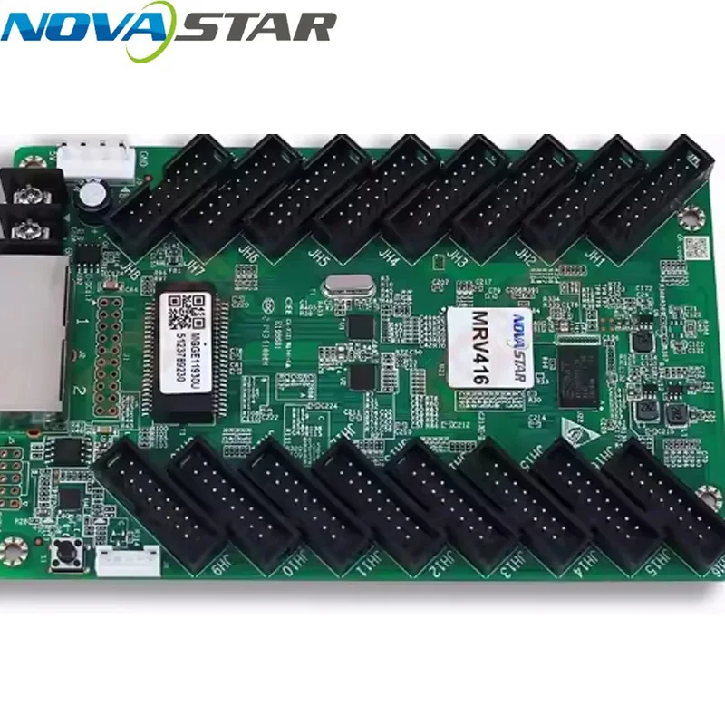 Novastar MRV416-N Receiver Card HUB75 Full Color LED Panel LED Video Wall RBG Pixel LED Digital Signage LED Display Control Card