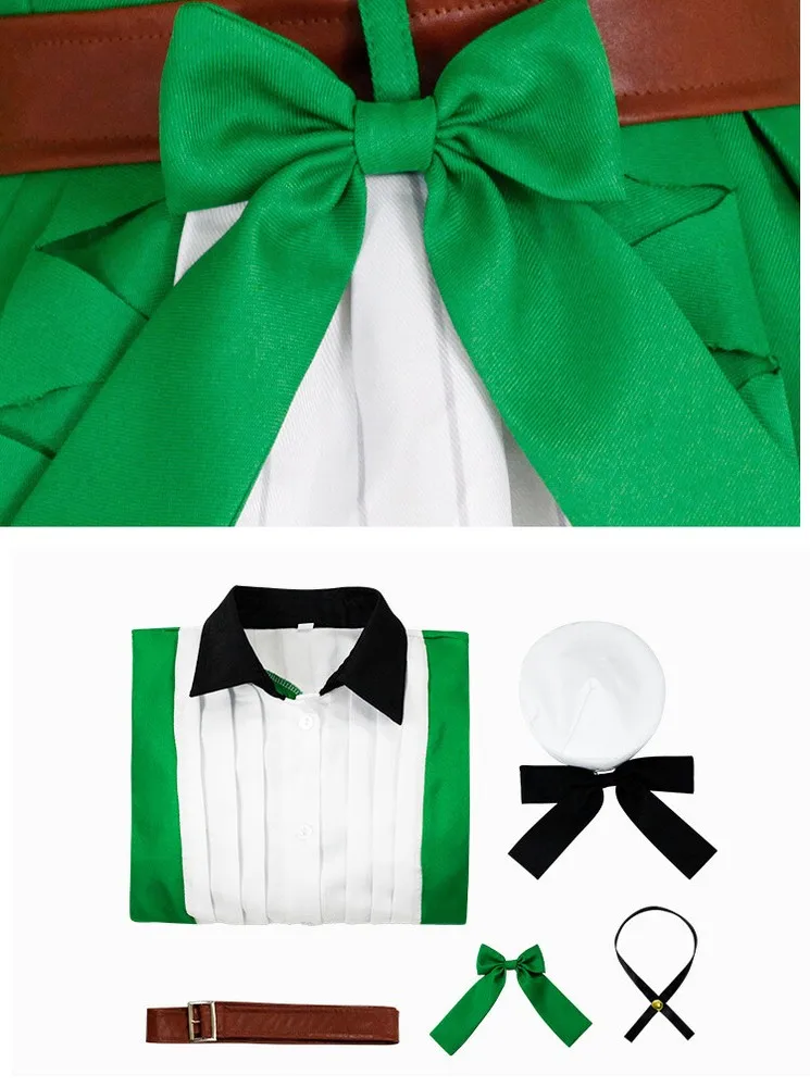 Fulujiacos Iwanaga Kotoko Cosplay Costumes Halloween Carnival Suits Maid Dress