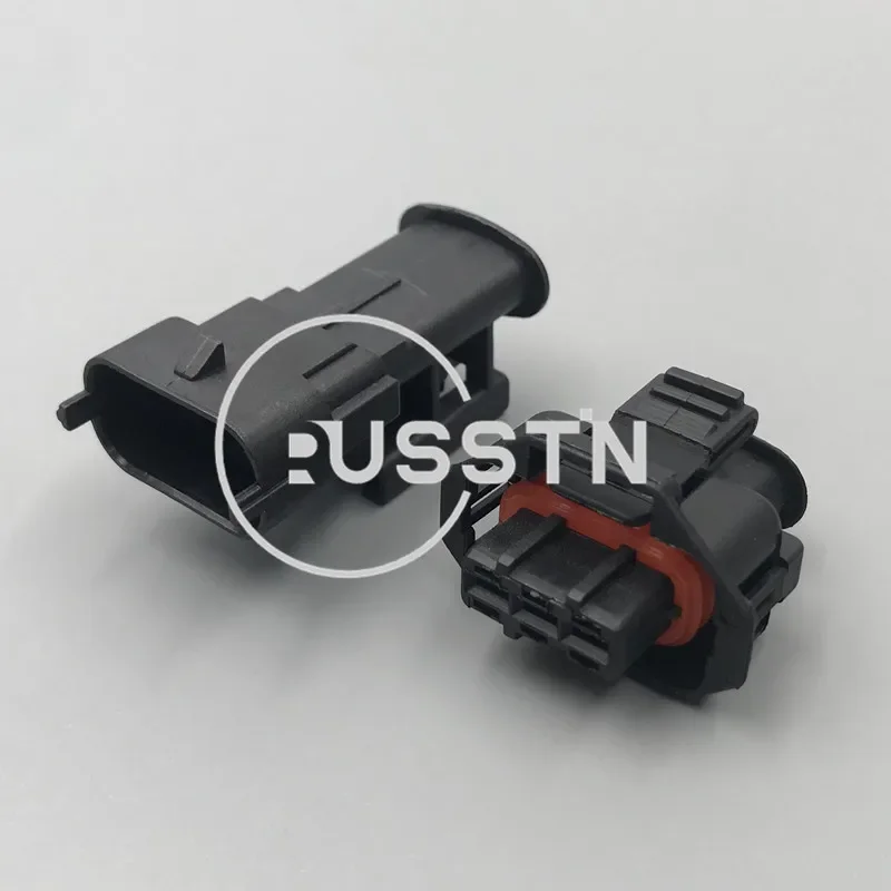 1 Juego de arnés de cableado con Sensor de presión de riel de coche de 3 orificios, enchufe impermeable, montaje de CA, piezas automotrices 1928403968   1 928 403 968