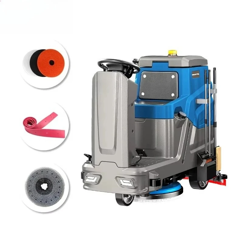 Autonomous Low Noise Battery Operated  Floor Scrubber Cleaning Machine