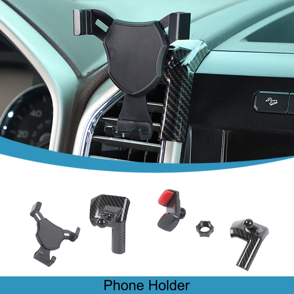 

Mobile Phone Ipad Holder Bracket Cellphone for Ford F150 2015-2019 2020 360-Degree Rotation Phone Stand Car Interior Accessories