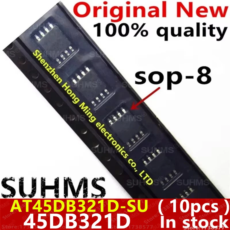 (10piece)100% New AT45DB321D-SU AT45DB321D AT45DB321 45DB321D sop-8