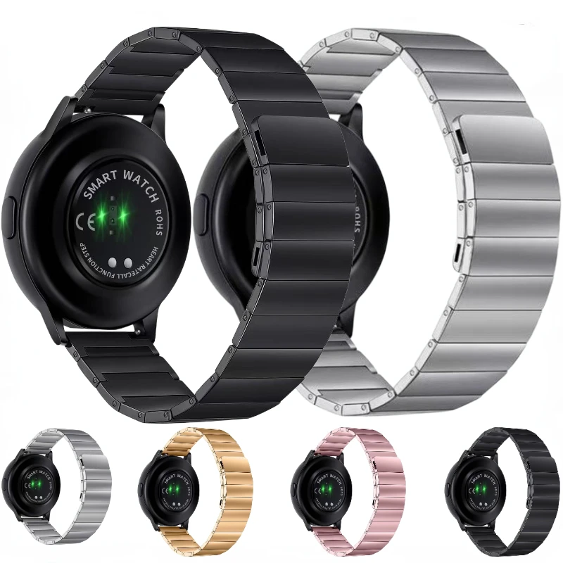 

20mm 22mm Metal Strap For Samsung Watch 3/4/5 Gear S3 Huawei Watch 3/GT 2/Pro Sports magnetic bracelet Band For Amazfit GTR/GTS