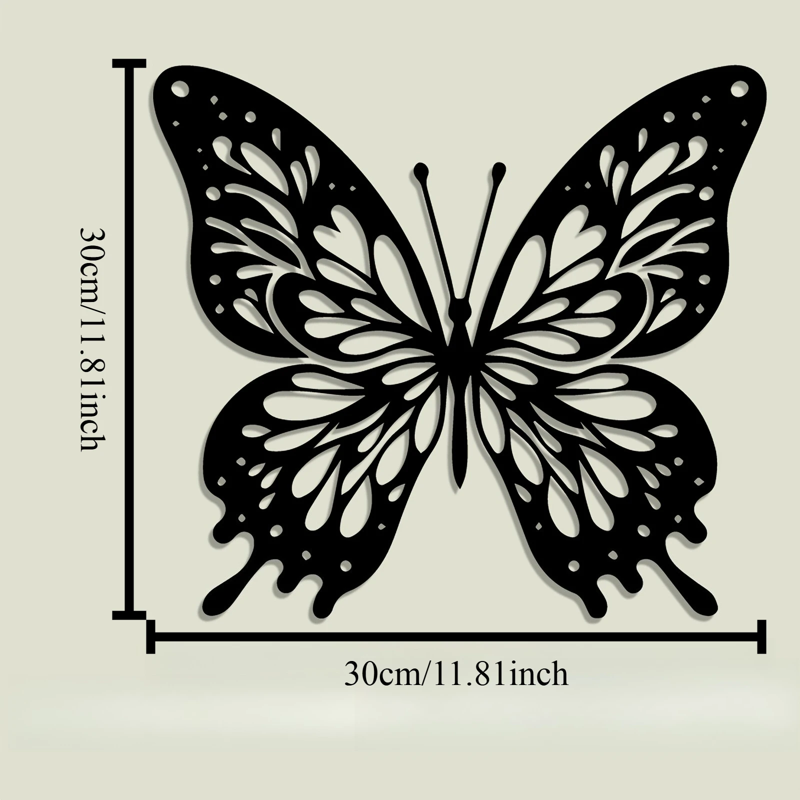 Brand Golden Cutout Metal Wall - Home Decor Brand ulasan dan harga