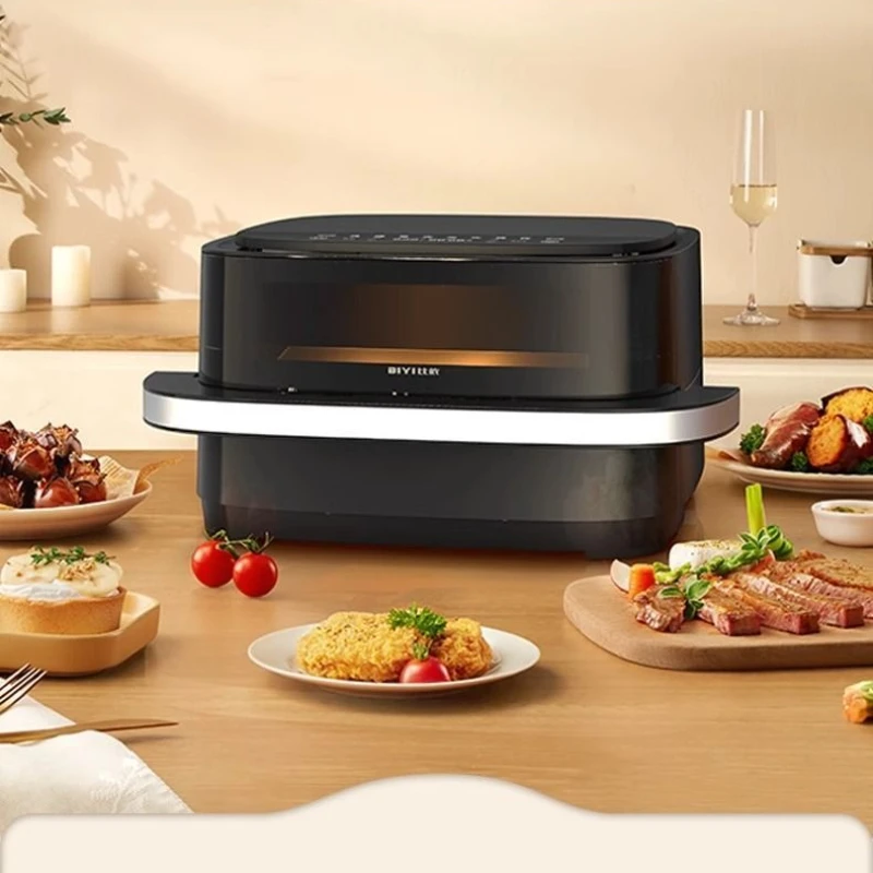 multi-function large capacity fully automatic visual electric oven all-in-one machine Pizza air fryer new home