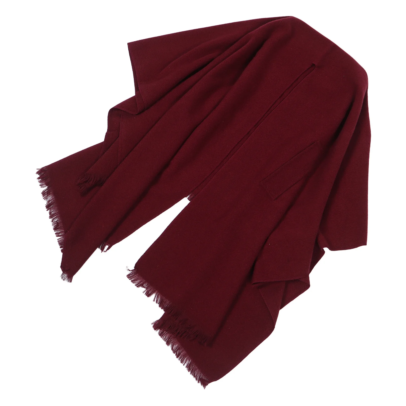 

Solid Color Tassel Scarf Large Winter Shawl For Women Warm Red Soft Wrap Evening Dressy Casual Bridal Wedding Guest Party