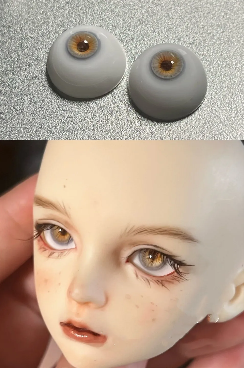 12mm 14mm 16mm Doll Safety Eyes,  New Style Resin Plaster Eyeball Toy Accessories