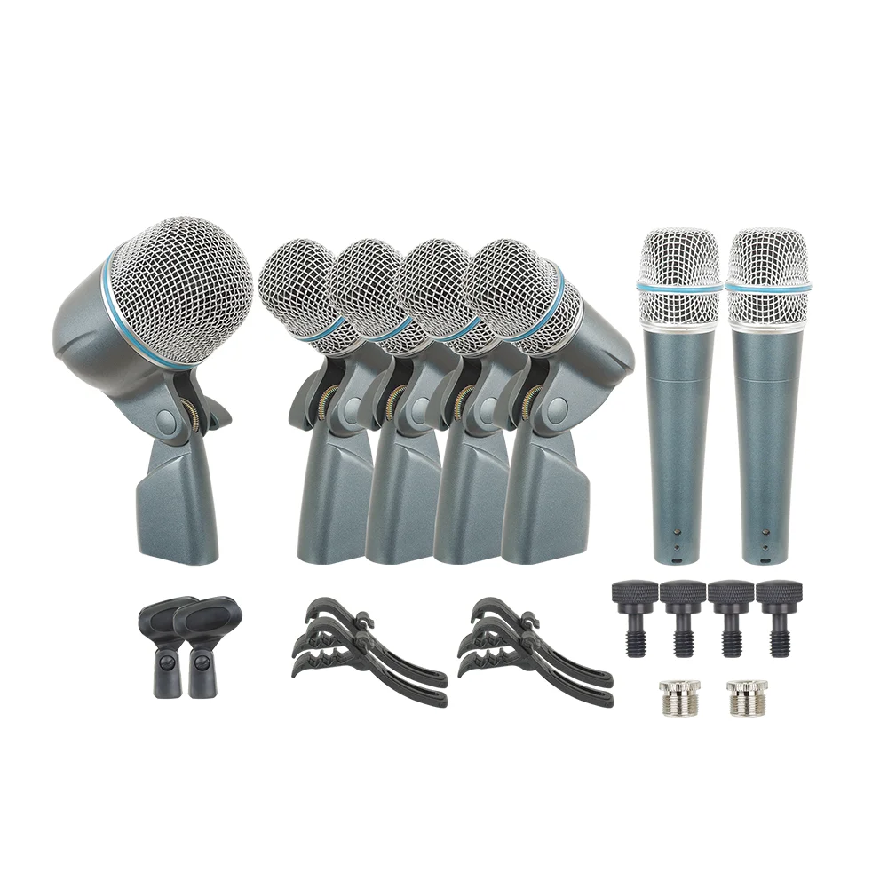 

Настольный барабан BETADMK7 Dinamika, микрофон BETADMK7, проводной, с шумоподавлением