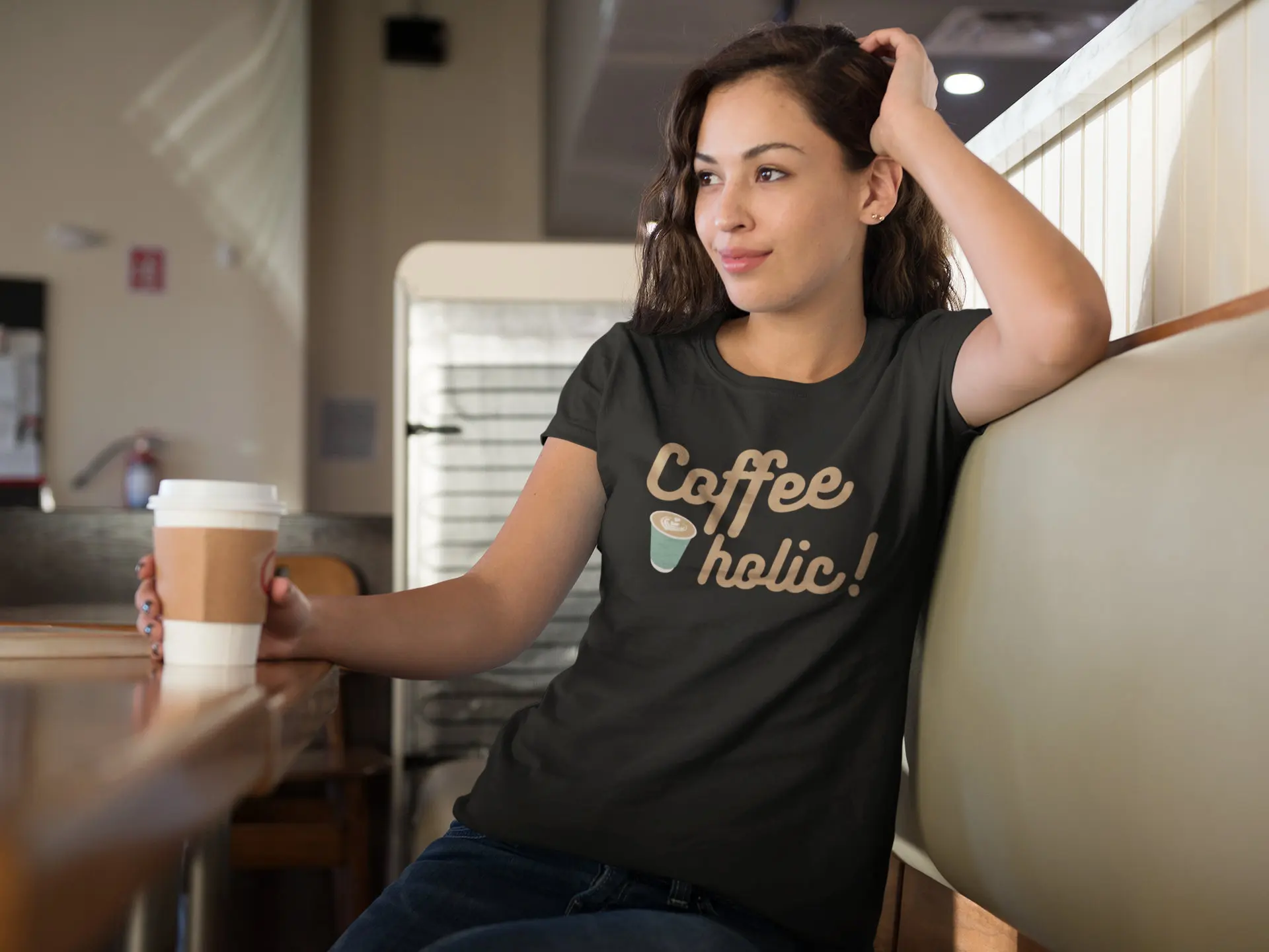 Coffee holic T shirt