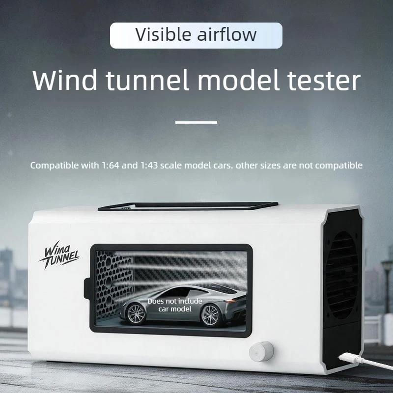 1:64 Scale Wind Tunnel Model Tester Adjustable airflow view 3