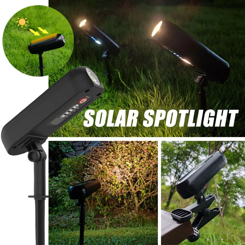 1Solar LED Light Outdoor Solar Wall Light IP65 Green Garden Light Solar Spotlights Solar Uplights for Trees Pathway Yard