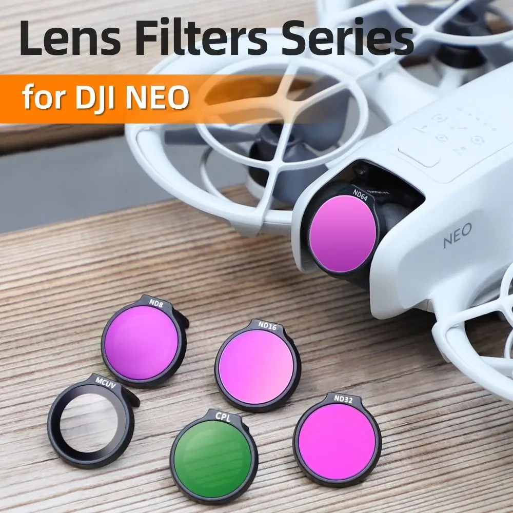 New Optical Glass Lens Filters MCUV ND4 ND8 ND16 ND32 Camera Filter CPL Accessories Lens Protector for DJI Neo - Image 2
