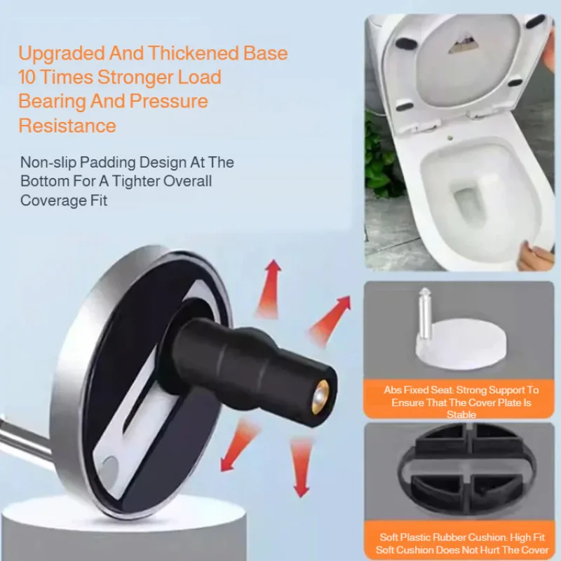 

Toilet Lid Fixing Kit Universal Seat Cover Attachment Expansion Bolts Screws Nuts Toilet Mounting Parts Bathroom Accessories