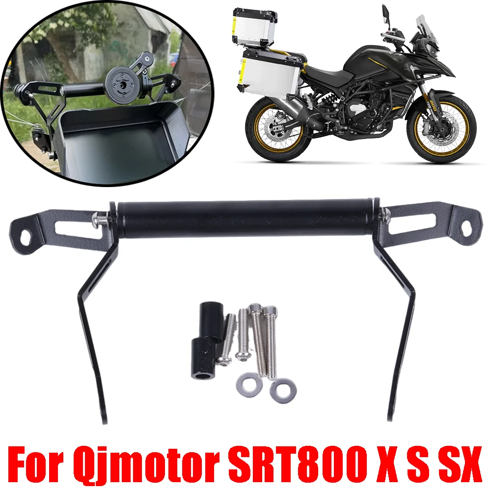 For QJMOTOR QJ SRT 800 X SX SRT 800X 800SX SRT800 SRT800X SRT800SX Accessories Phone Stand Holder GPS Navigation Bracket Support