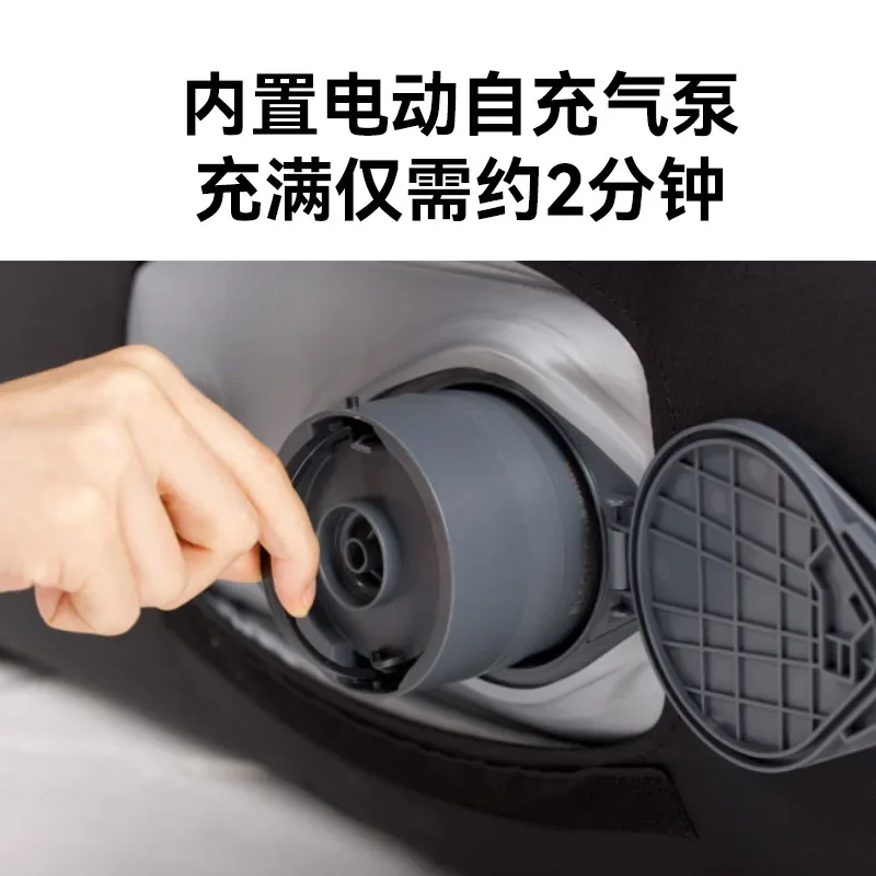 Outdoor double inflatable sofa, portable outdoor camping picnic air bed