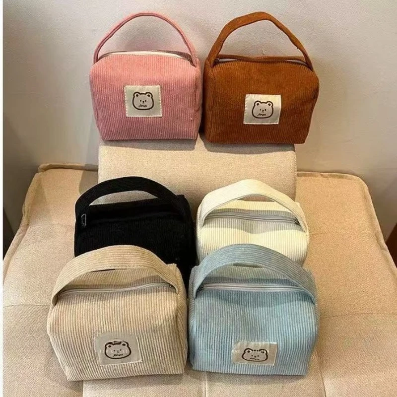 

For Women's Cosmetic Bags Plush Cute Fashion Large Soft Comfortable Handbag Large Capacity Women with Handle Popular