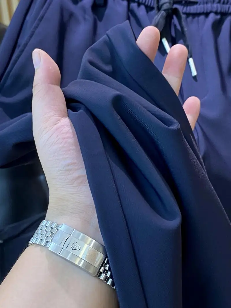 

Busin Adstration Series Men's Straight Leg Casual Pants New Autumn Winter Tech Red Outer Fabric Youth Faion Urban Sle