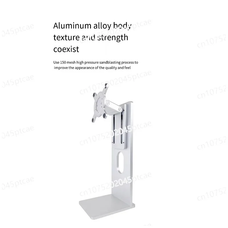 24 بوصة - 40 بوصة، أقصى دعم 10 كجم شاشة CNC من سبائك الألومنيوم XDR STYLE LCD شاشة رفع ودعامة دوارة VESA 100*100