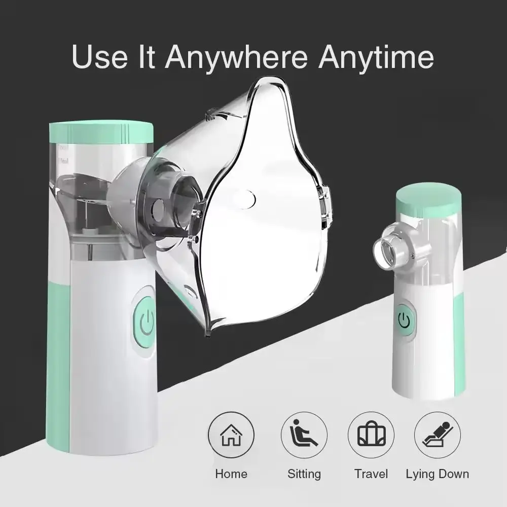 Rechargeable Mini Medical Nebulizer Handheld Mesh Inhaler for Kids and Adults Portable Nebulizer