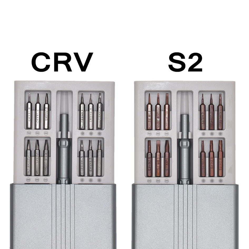 S2 / CRV 50 in 1 Combination Screwdriver Kit With Metal Case Screw Driver Set for Mi Huawei iPhone Samsung Toy Game Electronics