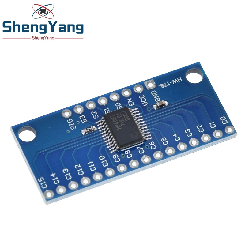 CD74HC4067 16-Channel Analog Digital Multiplexer Breakout Board Module For Arduino