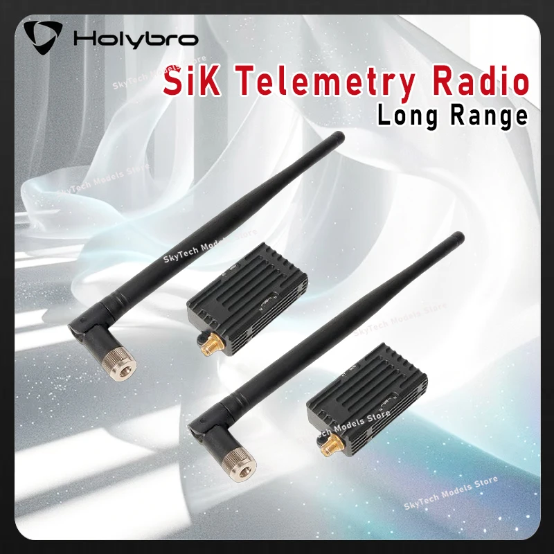 Holybro SiK Telemetry Radio 1W 915MHz - Open-source Firmware Plug-n-play for Pixhawk RC FPV