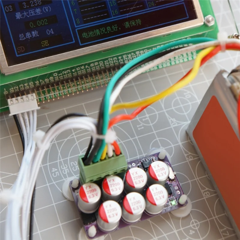 

6A Active Equalizer Whole Group Balancer Lifepo 18650 Lithium Battery Energy Transfer Equalization Capacitor