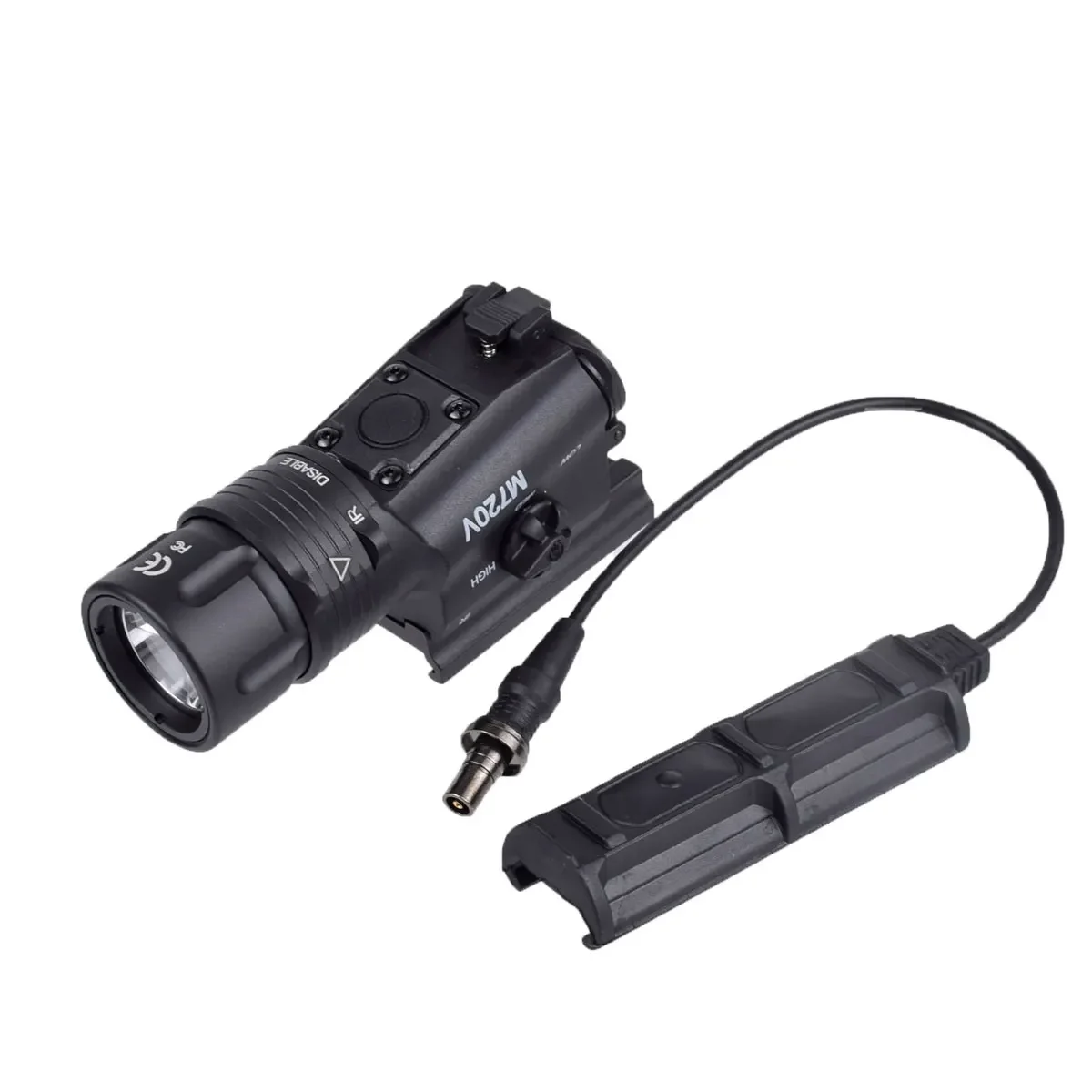 Tatical SureFire M720V Airsoft Weapon Scout Light LED 500lumens Strobe LED Light For Rifle AR15 Hunting Torch With M93 QD Mount