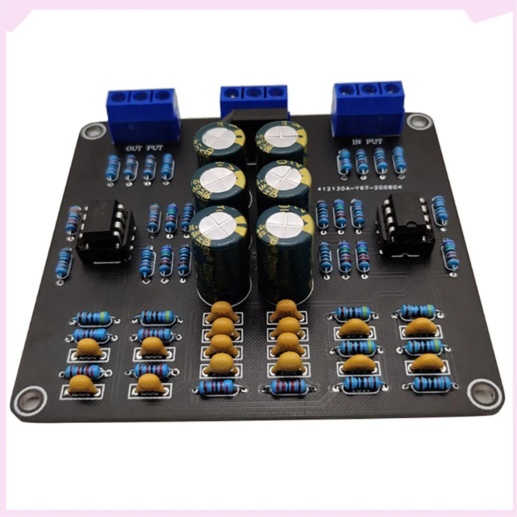 B24B 2X Scheda preamplificatore Hifi Accessori per amplificatori di potenza Hifi Amplificatore di potenza Preamplificatore Scheda di sintonizzazione Pannello frontale