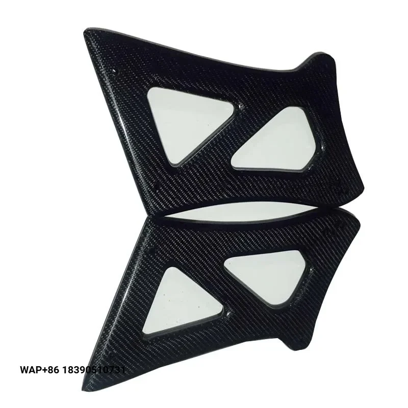 

For Lancer Evolution X Evo X Evo 10 VC Euro Style GT Spoiler Stand Carbon Fiber CF