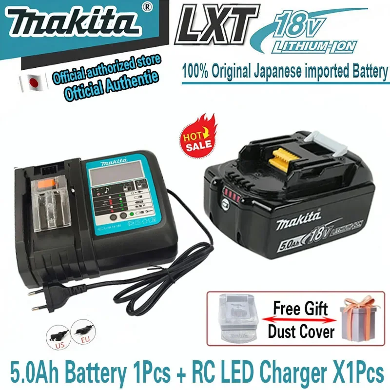 

Genuine for makita 18v battery 6Ah BL1850B Li-ion Replacement for makita 18 v battery Battery BL1860B BL1860 BL1840B BL1830B