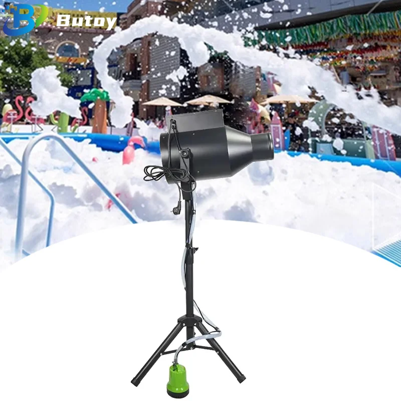 1000W Fiesta Foam Machine Foam Cannon Sprayer Pool Bubble Froth Machine Spume Making Machine for Outdoor Indoor Swimming Party