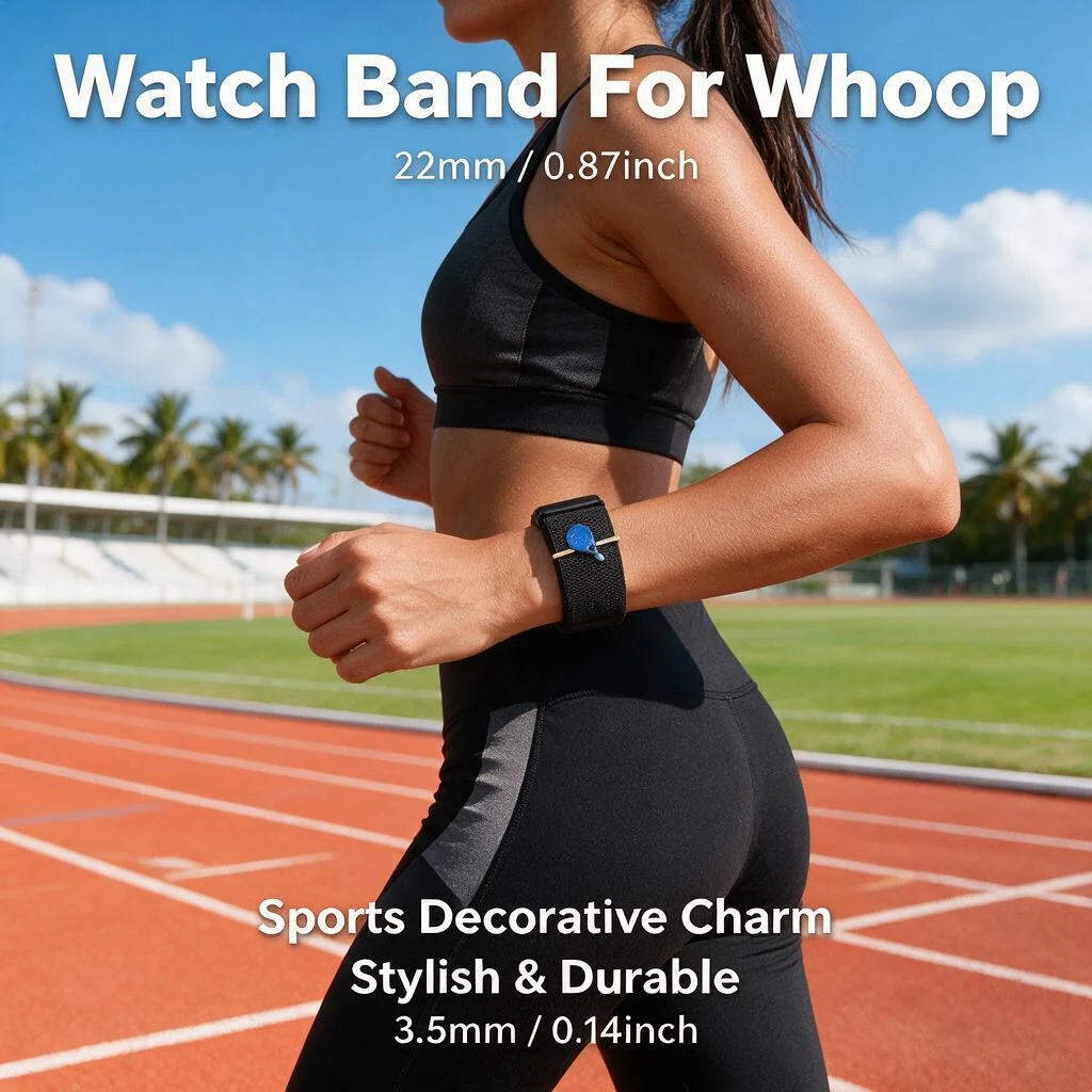 WHOOP Charm Enamel Pendant for 5.0 MG Sport Wristband DIY Bracelet Decor Personalized Replacement Band Accessory