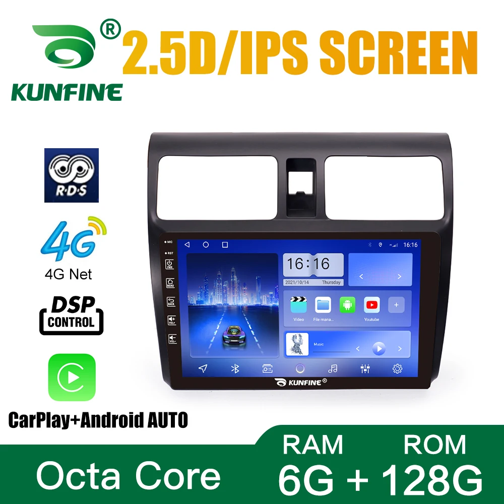 

Android 10.0 1024*600 Octa Core Car DVD GPS Navigation Player Deckless Car Stereo for Suzuki Swift 2005-2017 Radio Headunit