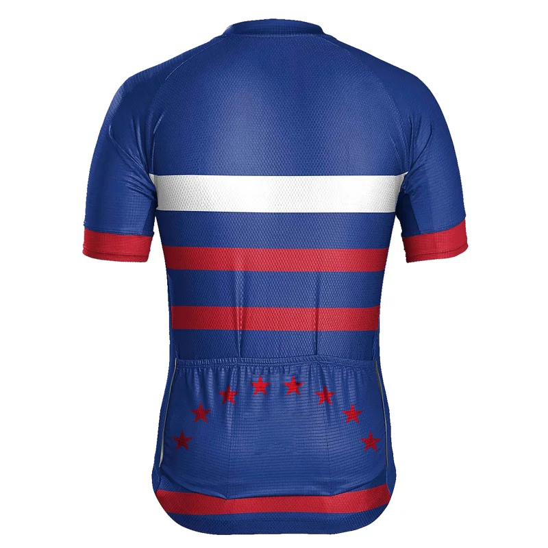 Short USA Jersey MTB Sport Clothing Road Cycling Bike Summer Shirt Race Downhill Sweater Wear Top Trail Breathabl Quality Jacket