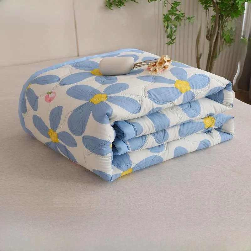 

Моющееся тонкое одеяло для кондиционера, универсальное для всех сезонов, для односпальных и двуспальных кроватей, машинная стирка, наполнитель из полиэфирного волокна, комфортное...