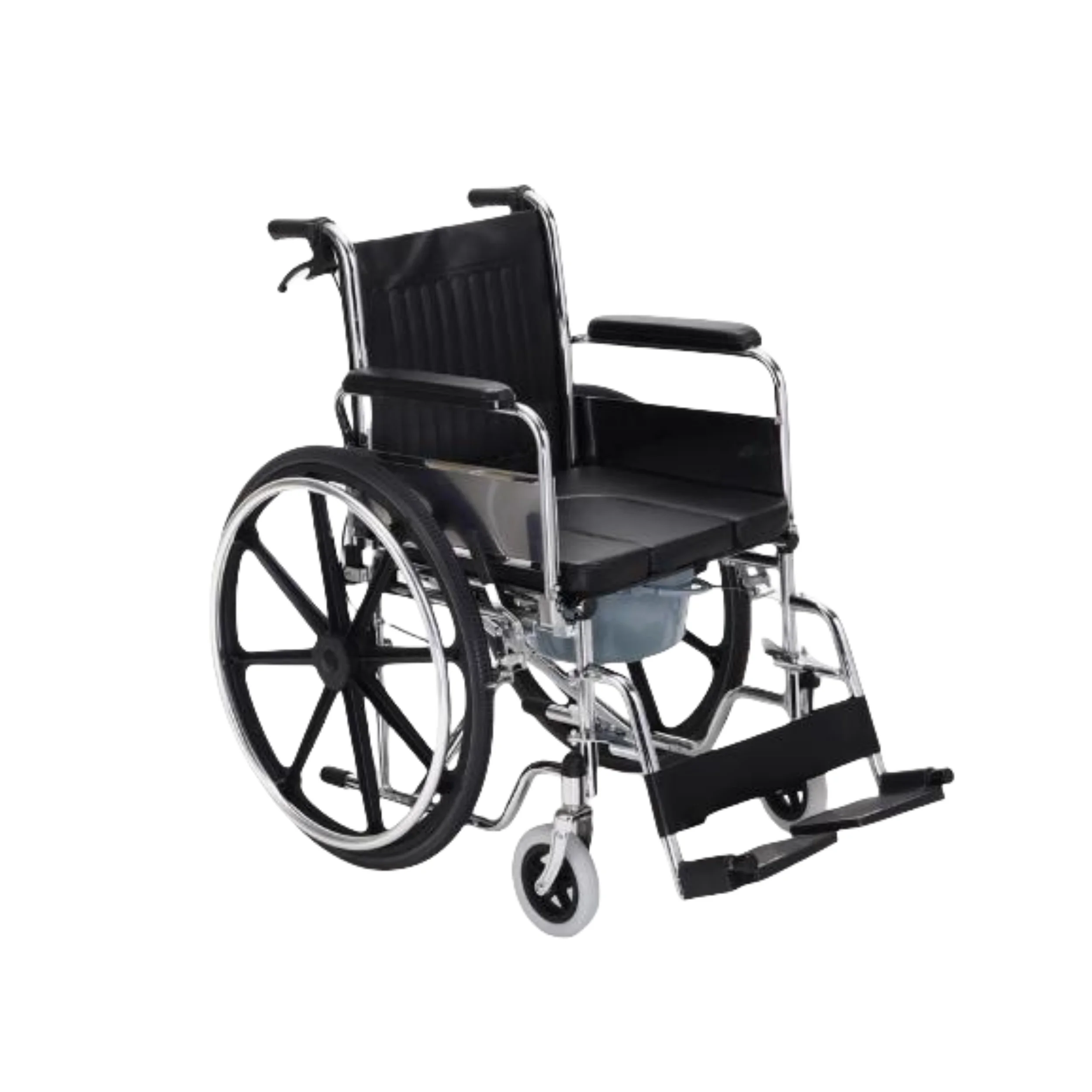 

Basic Lightweight Manual Wheelchair For Individuals Disabilities Steel Standard Folding Design Individuals Rehabilitation