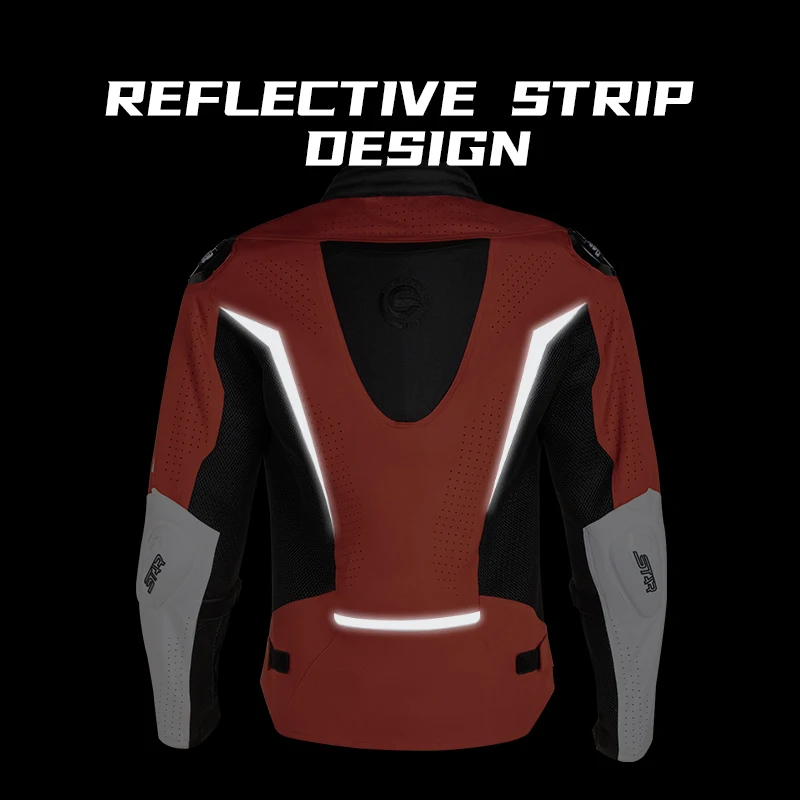 SFK High Quality Motorcycle Jacket 2026 Newest Summer Mesh Breathable Motorbike Racing Equipment Fashion Men's Riding Clothing