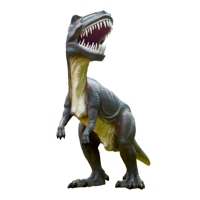 

Outdoor fiberglass sculptures, large dinosaur ornaments, shopping mall amusement lawn floor decoration
