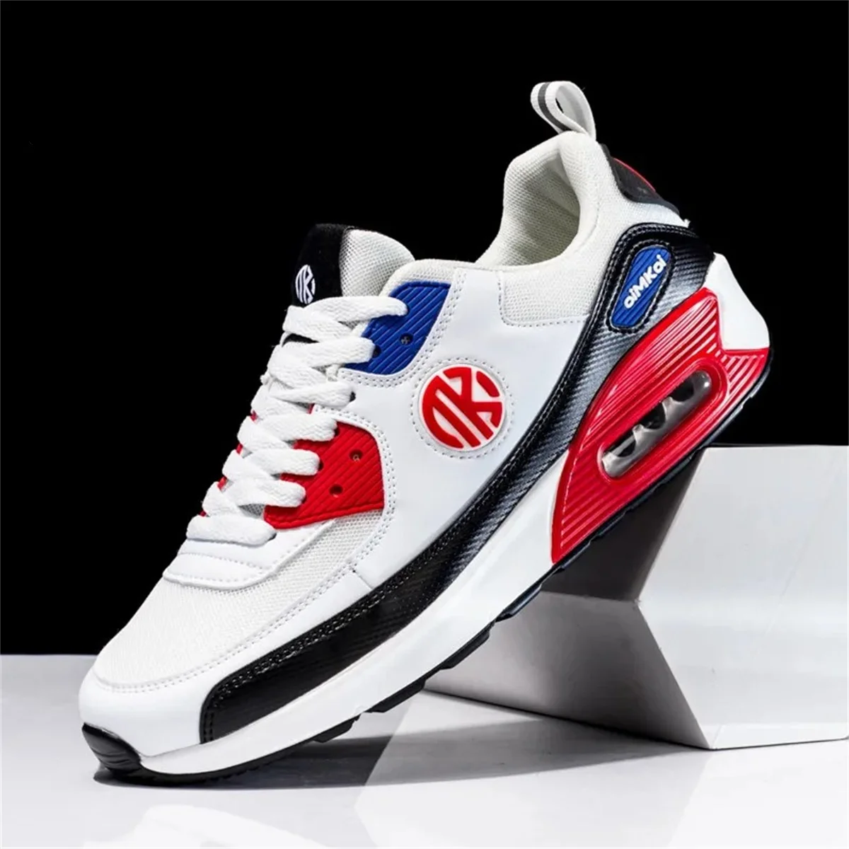 أحذية الجري الرجالية، أحذية رياضية بوسادة هوائية قابلة للتنفس، أحذية رياضية للتنس وكرة السلة