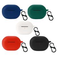 Silicone Case ForSoundPEATS Capsule3 Pro Earphone Shell Anti-scratch Anti-drop Protective Cover For Capsule3 Pro With Carabiner