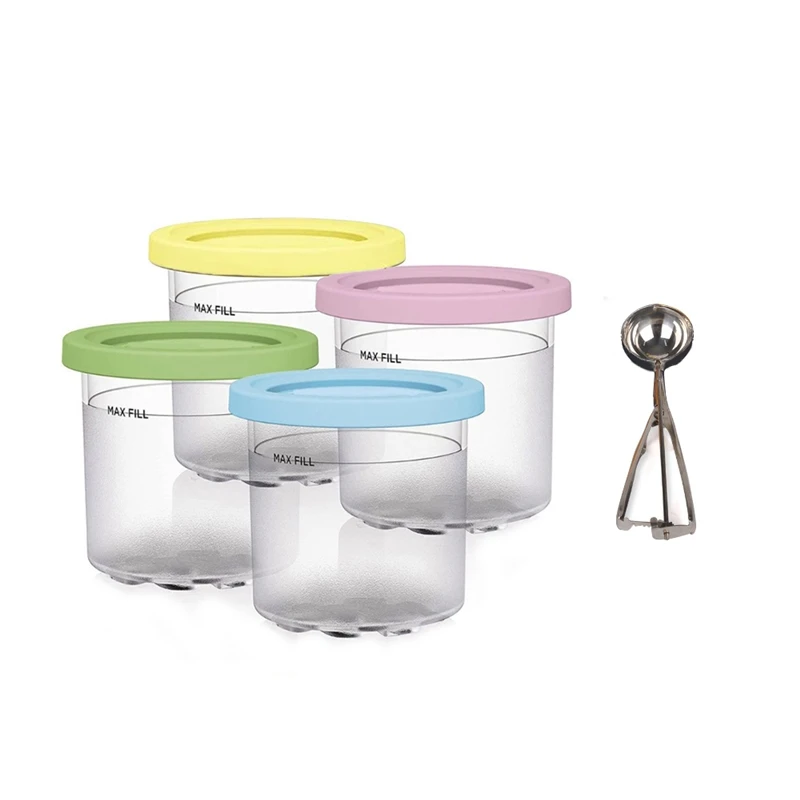 

4 упаковки для Ninja XSKPLID2CD, совместимы с сериями NC299AMZ и NC300S, для изготовления мороженого, 1 шт., запасные части