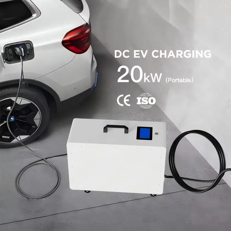 Commercial Floor-mounted CHAdeMO DC Fast Charger Modular Design with Dual equipment IP65