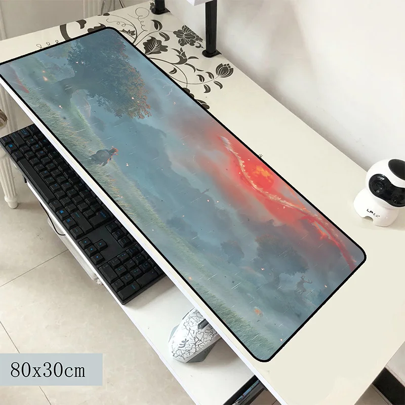 zelda pad mouse locked edge computer gamer mouse pad 800x300x3mm padmouse big High-end mousepad ergonomic gadget desk mats