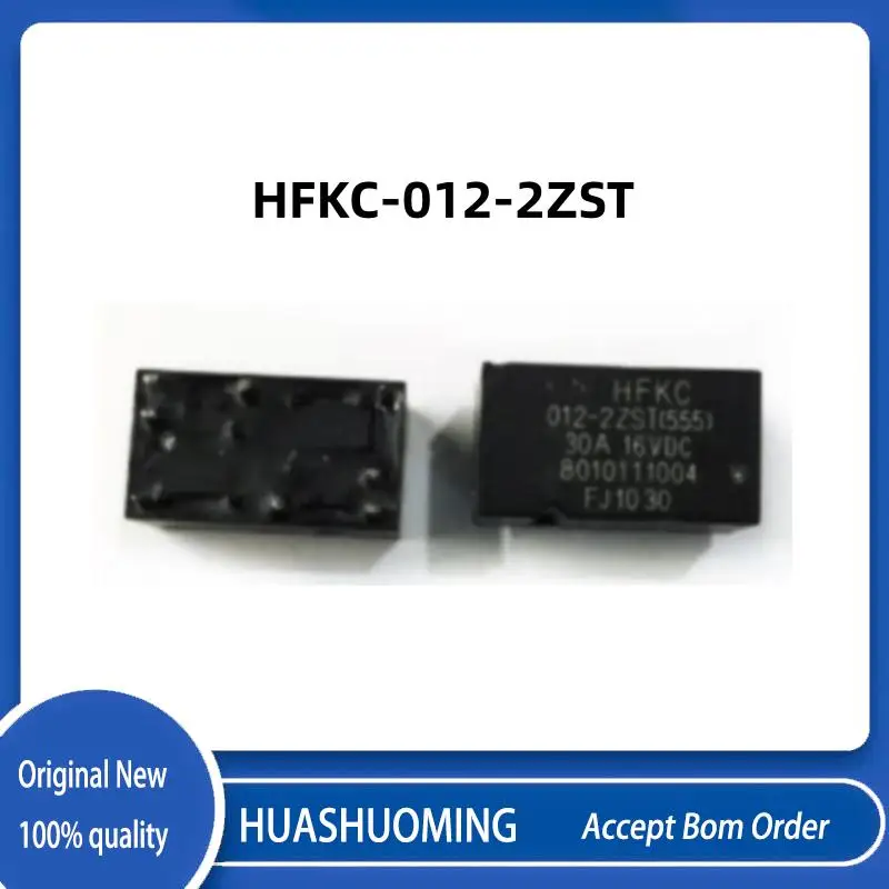 

10PCS/Lot New HFKC-012-2ZST HFKC/012-2ZST 10PINS 30A 12VDC