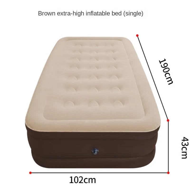 Self Inflating Camping Mattress Thick Single Camping Inflatable Mattress for Sleeping Hiking Air Mat Waterproof for Sleeping