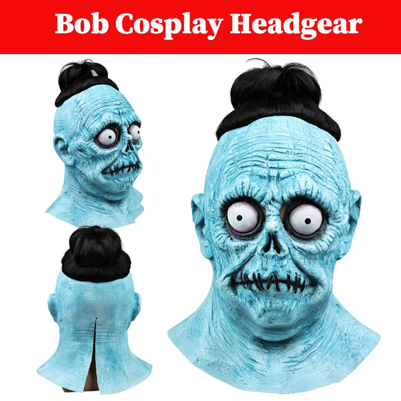 Bob Mask Cosplay Movie Insect Beelta Headgear Costme Blue Latex Helmet Men Underworld Master Skull Masks Full Face Halloween